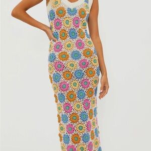 Beach Riot Fatima Dress Golden Hour Flower